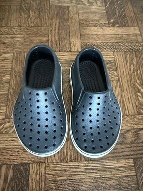 Native Toddler Black Slip-On Water Shoes
